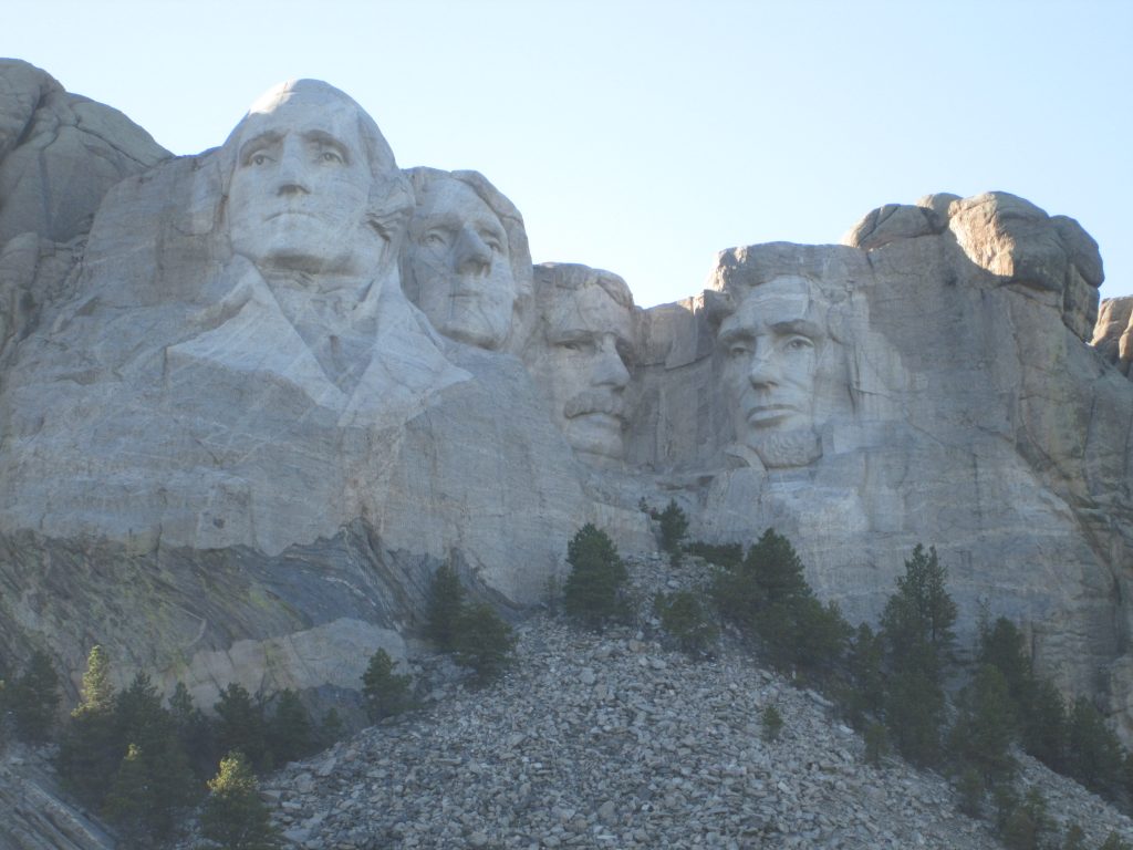 Photo of the iconic Mt. Rushmore, used as a representation of financial freedom.