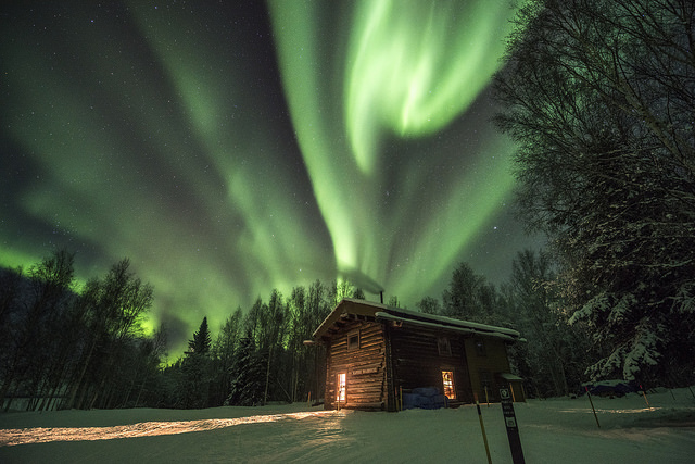 The Northern Lights, as seen by National Park Service (NPS) personnel in the Yukon-Charley Rivers National Preserve (YUCH), Alaska. The Northern Lights, illustrating the phenomenon that is the power of compound interest.